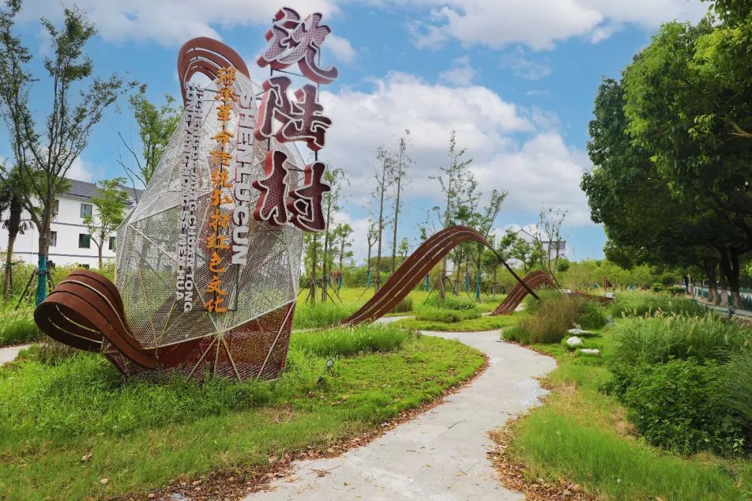 霞!南桥这些村标原来有这么多门道