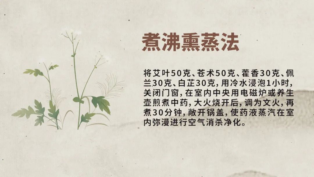 不要对人体喷洒消毒剂居家消毒可尝试中药熏蒸