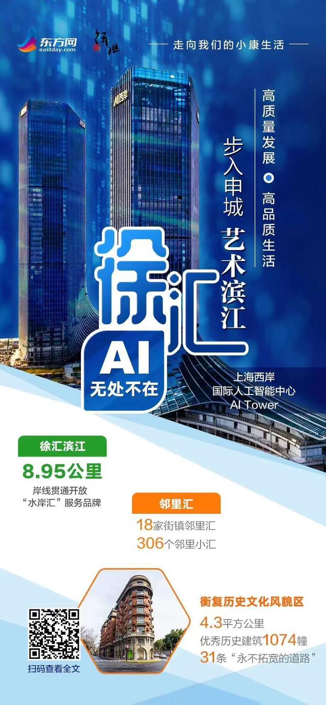 卓越水岸、品质民生……发布会关注徐汇发展蓝图!