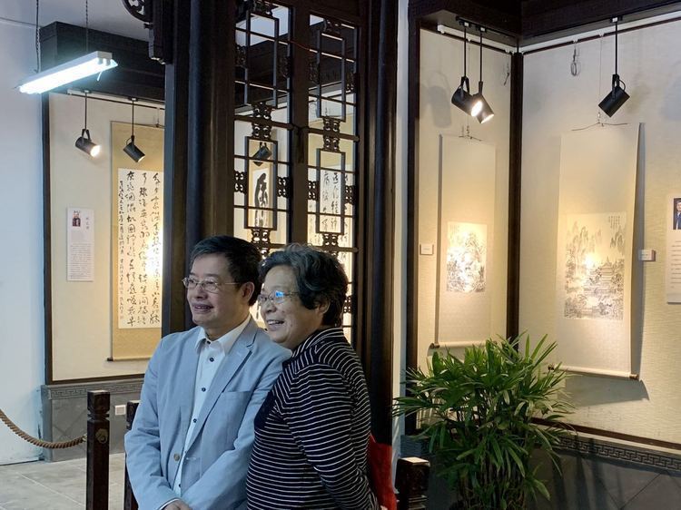 千岩万壑齐争鸣,中国当代书画名家作品展在醉白池开幕