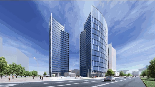 世博区域新项目开工!总建筑面积超31万㎡,拥有两家星级酒店及多栋办公楼