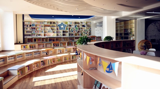 一起来看看我们嘉定区内各中小学图书馆吧!