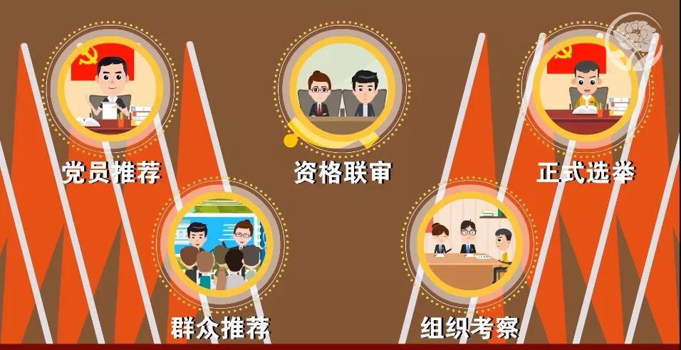 秒懂两委换届这个动漫带你涨知识