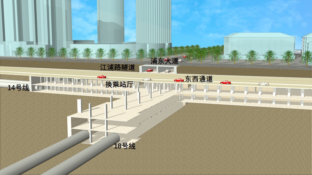 东西通道地下隧道计划明年6月竣工