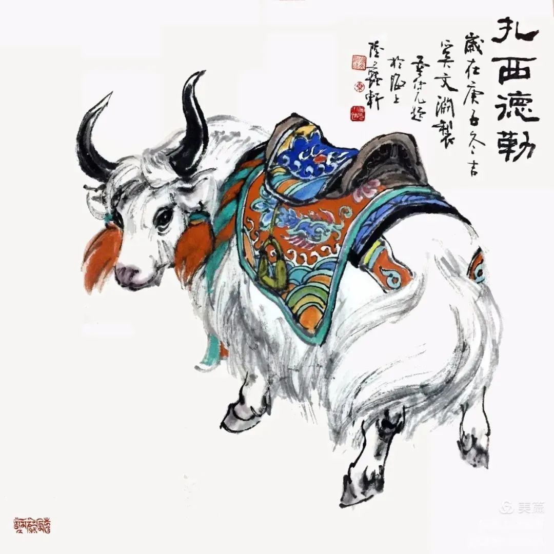 文述峥嵘,奚绘金牛——"奚文渊水墨画作品展"将在梅陇文化馆启幕