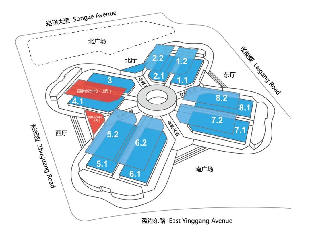 上海展览馆平面图图片