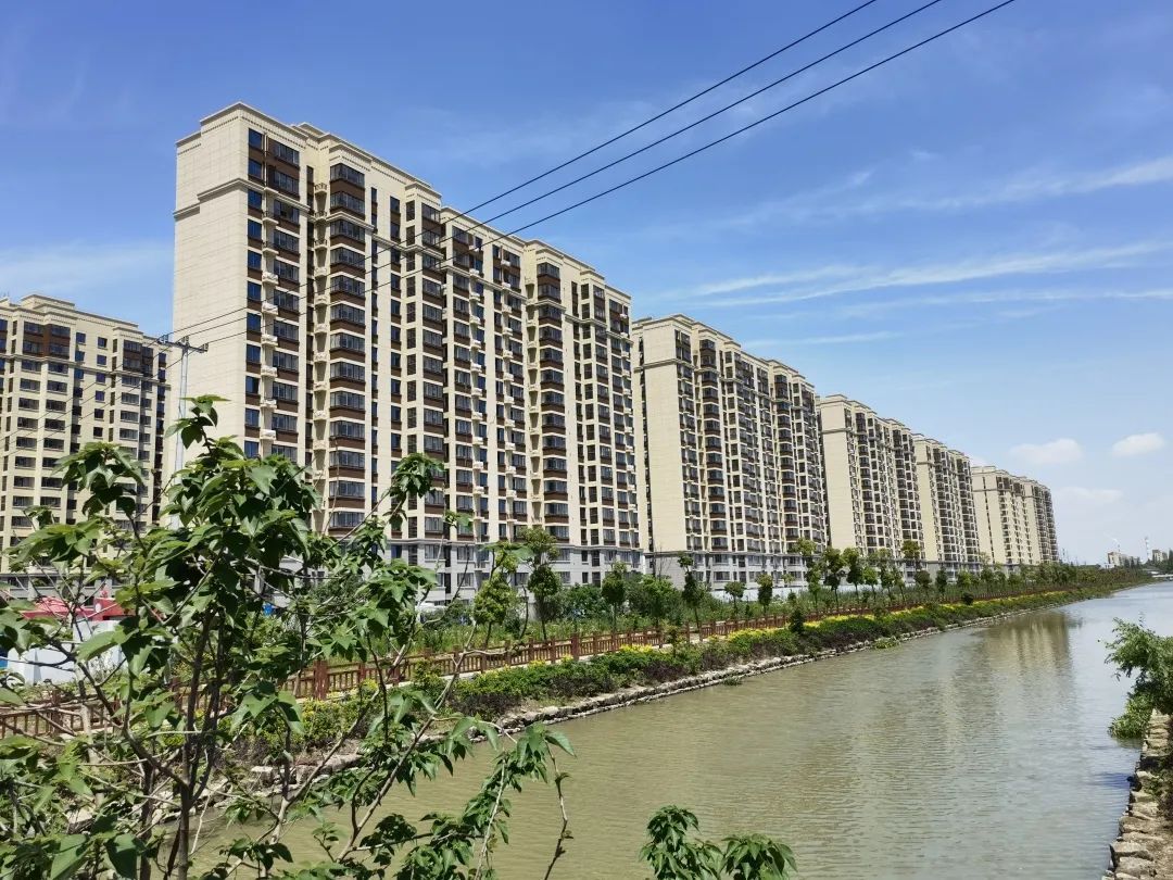 这处高颜值动迁房竣工!就在3000亩生态走廊内