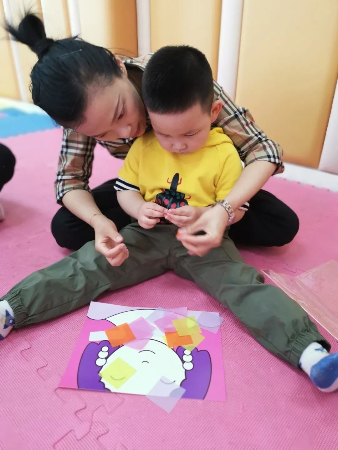 暖心，这场亲子活动上满满止不住的爱意