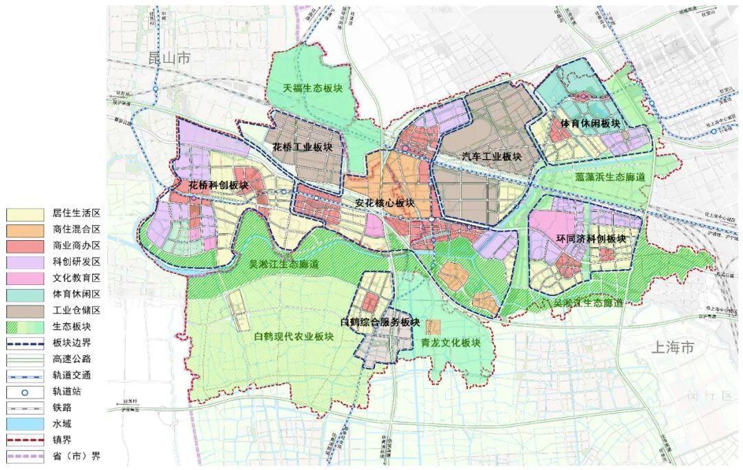 上海白鹤万狮村规划图片