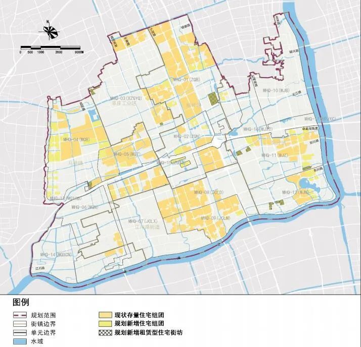 居住用地布局图