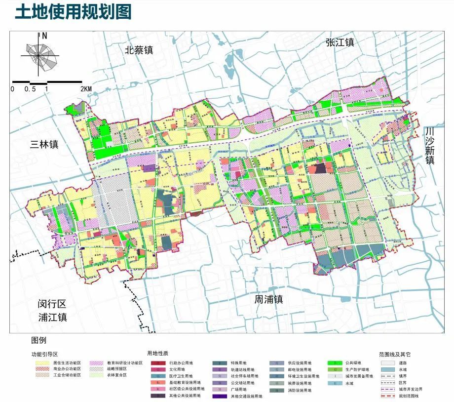 北蔡镇规划图图片