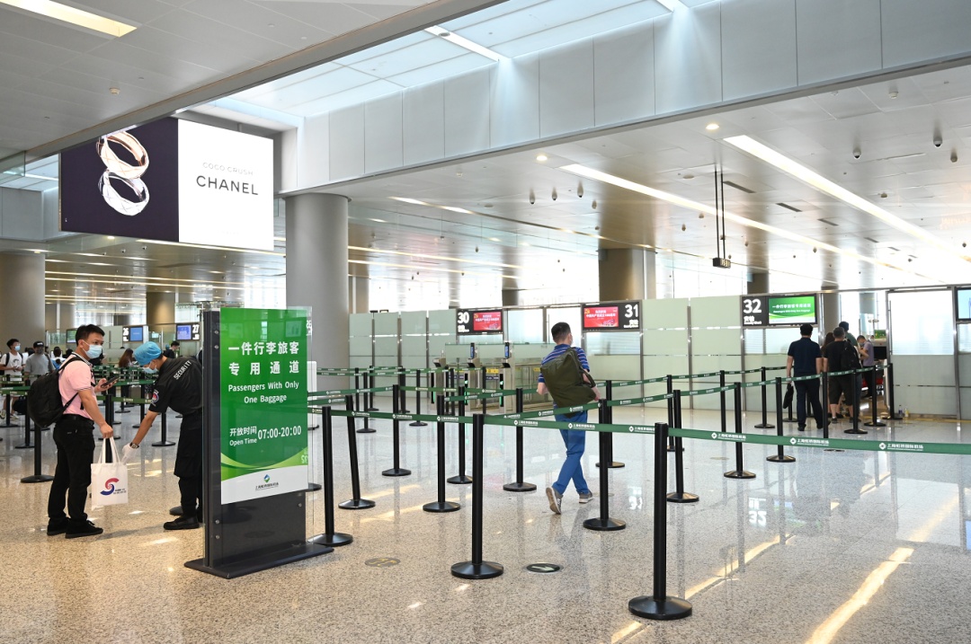 登机更快了即日起虹桥机场开辟三条非常特别的通道