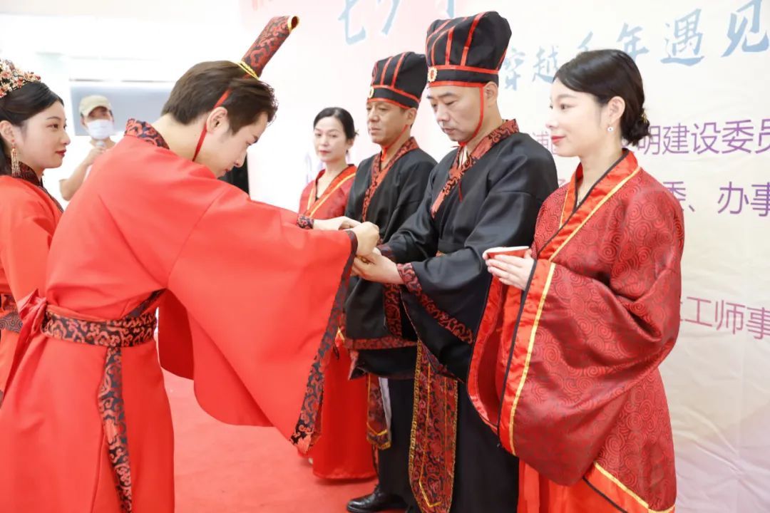 着汉服,习汉礼,觅良缘……杨浦这场交友活动很"穿越"