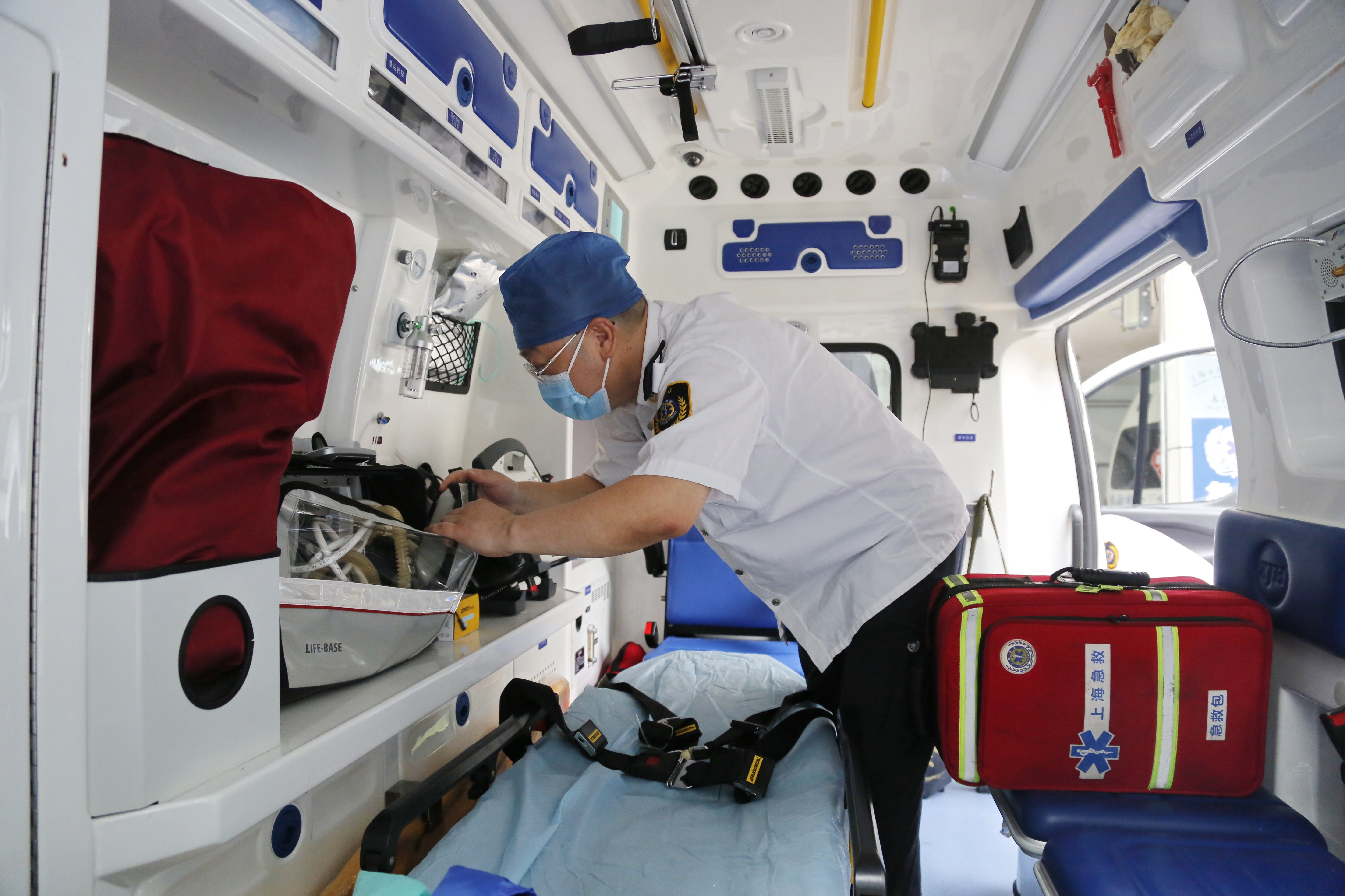 院前急救"金三角"的"生命接力"