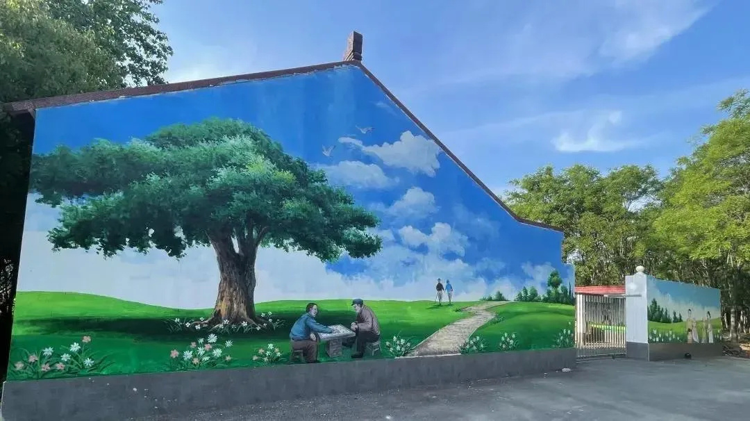 这些美美哒墙绘你都打卡过吗?金山的在这里
