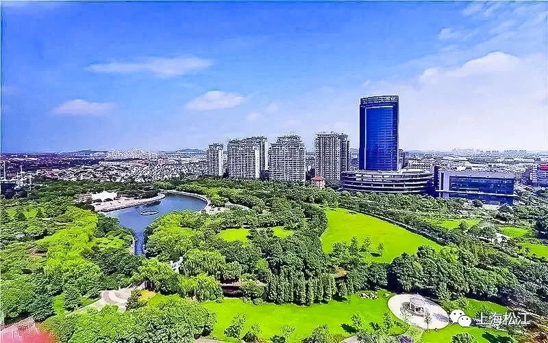 爱了!"园城相嵌,林城相拥,水城相融"的松江城市生态空间已形成
