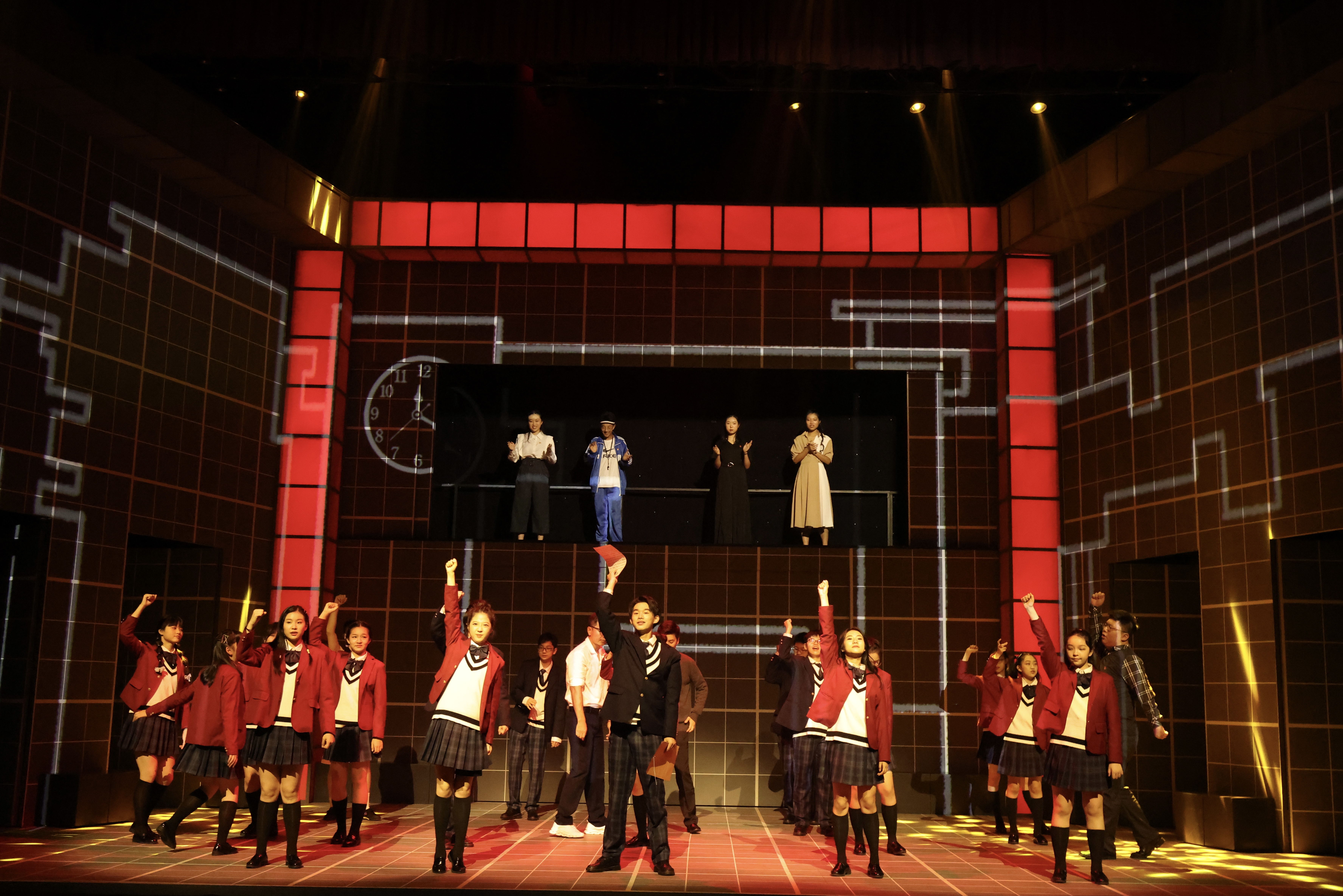 学生版原创音乐剧《恰同学少年》开启虹口学子秋季开学第一课