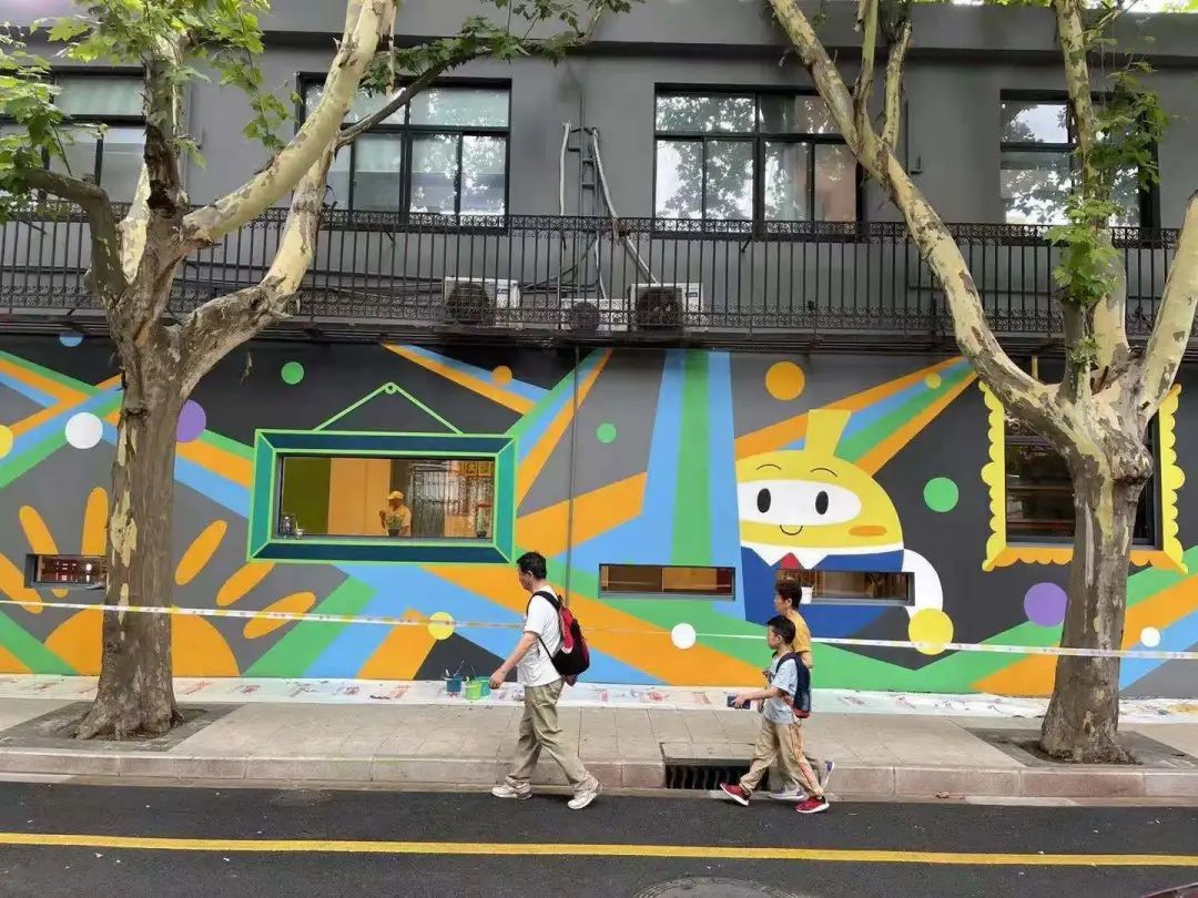 南昌路原来有这么多宝藏墙绘!还不快来打卡