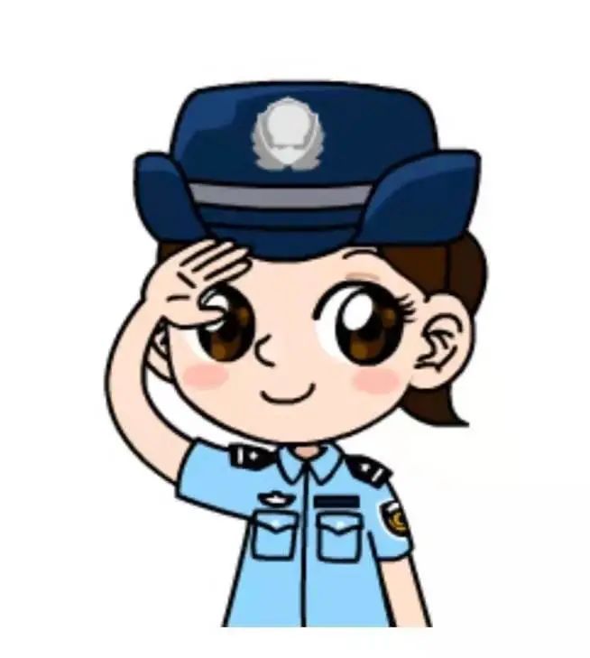 女警察卡通头像图片