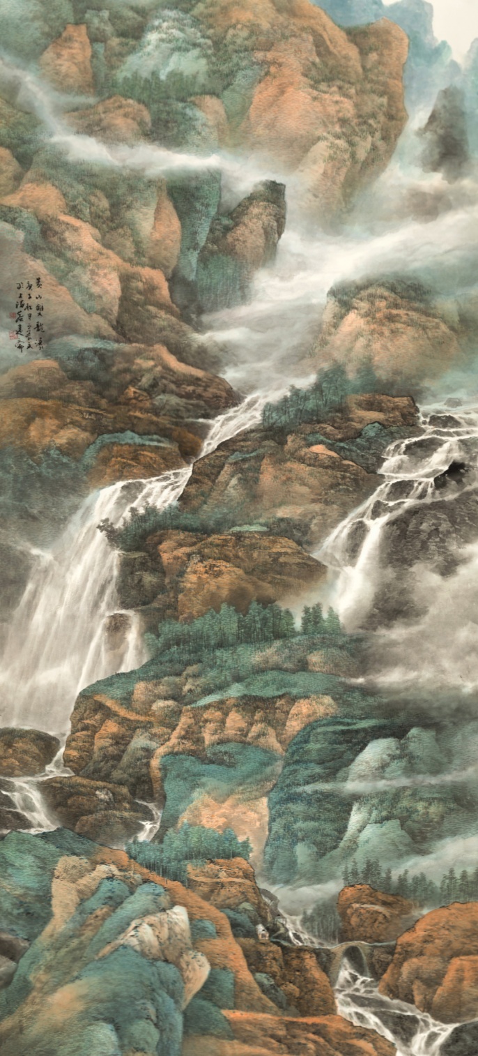 乐震文示范水墨写生:一直在推翻,一直在重塑名家示范