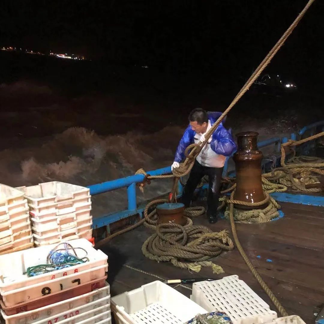 灿都"的夜晚,田间地头,渔港乡村,有他们真安心!