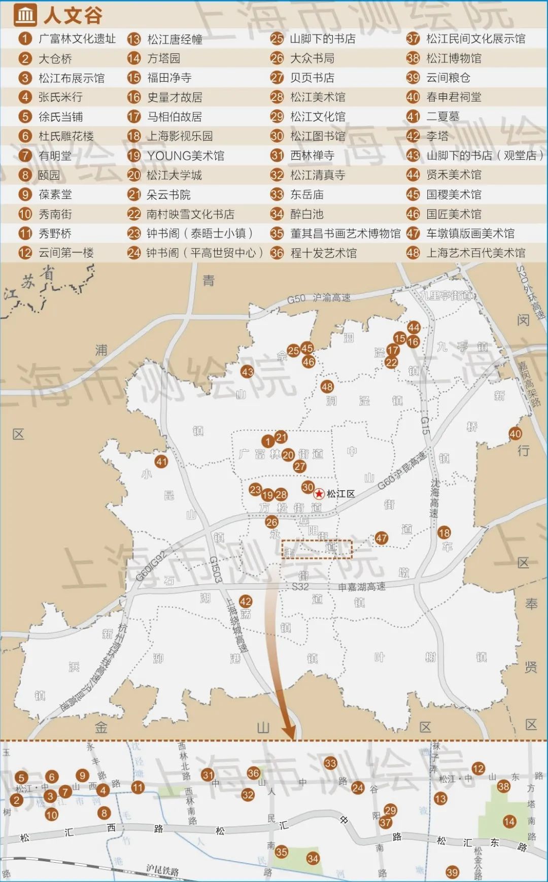 有了这张地图,松江365天玩得停不下来!