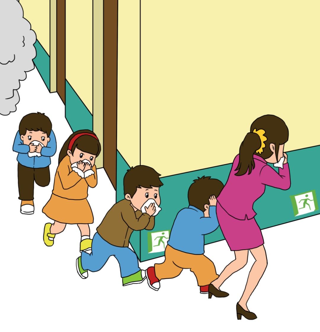 如遇火灾我们该怎样逃生