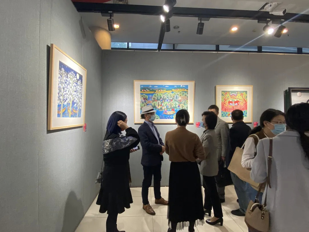 21幅金山农民画入展！这个民间艺术成果展你千万别错过→