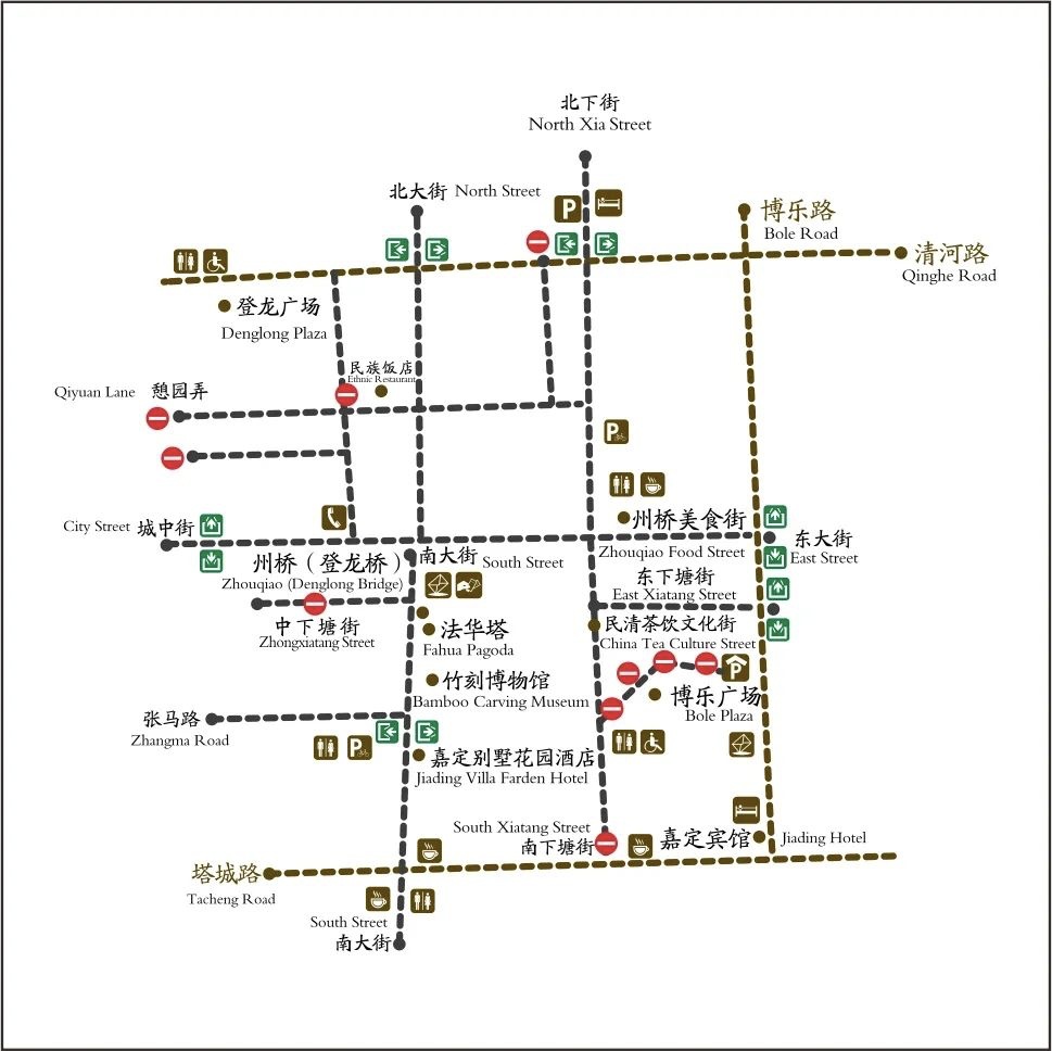 注意今天起州橋老街部分出入口臨時封閉