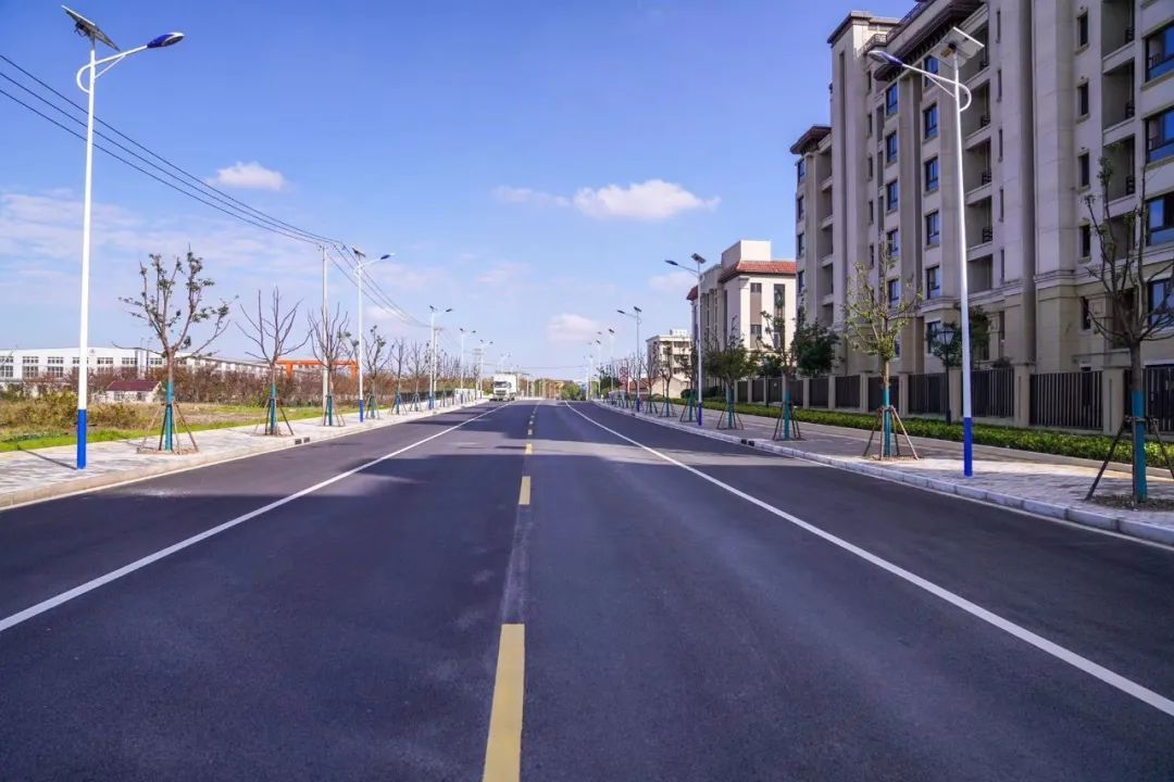 奉城这条路通车啦!