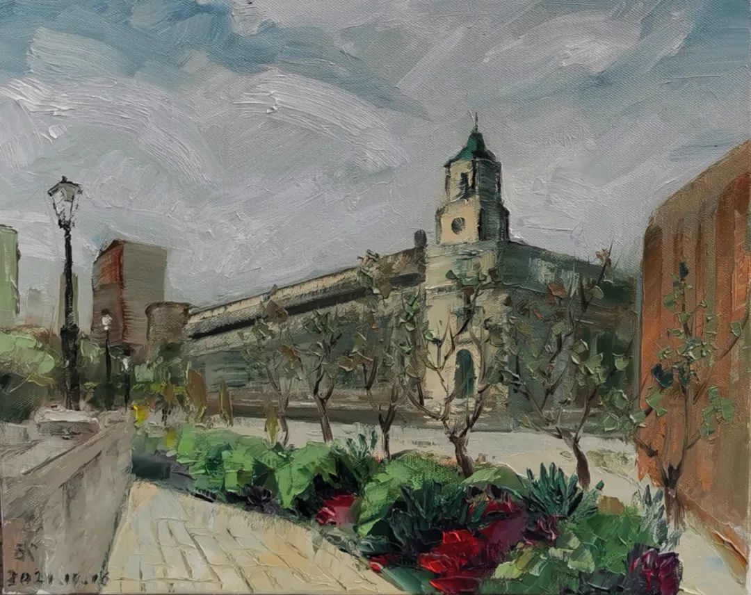 油画2021年 油画2021年 油画2021年 ▲苏州大学艺术学院教授戴家峰