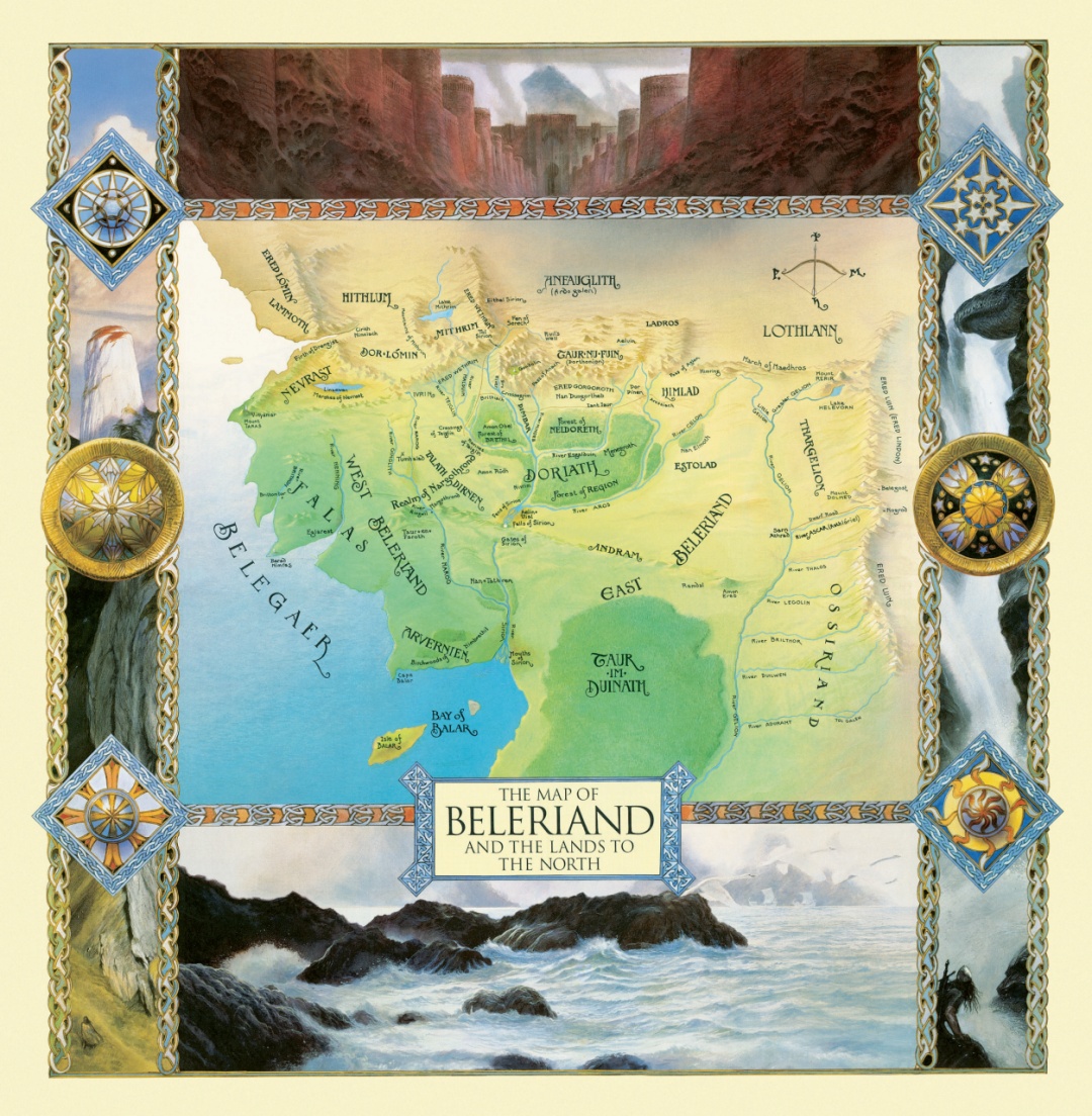 阅读的力量 | 《中洲地图集》:一本阅读托尔金必不可少的收藏级图文