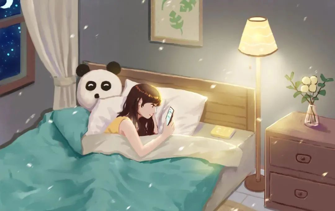 深夜手机族,躺床玩手机的这些危害你都了解吗→_上观新闻