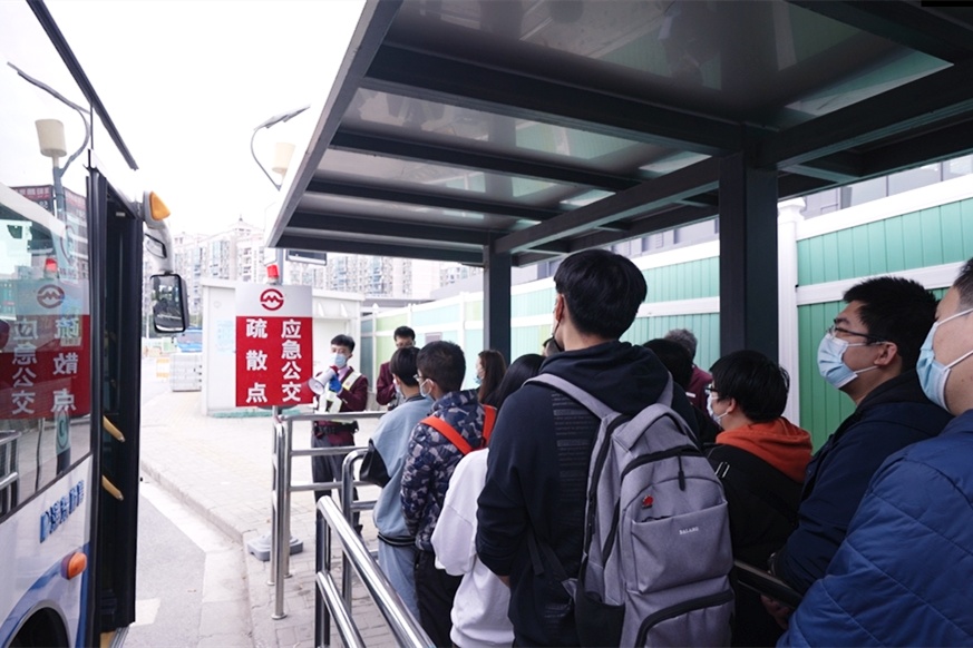 【兵马未动 粮草先行】地铁龙阳路站开展大客流综合演练
