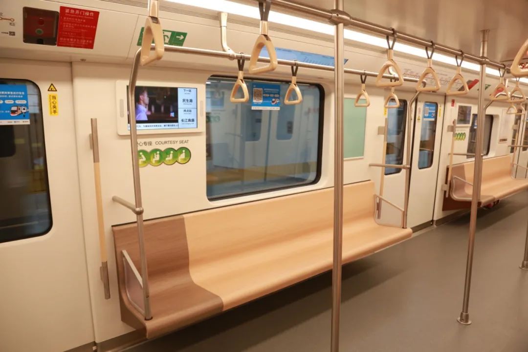 杭州地铁座椅图片
