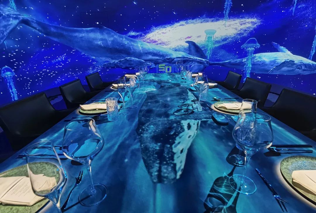 5d沉浸式餐厅来了就在闵行没想到饭还可以这样吃