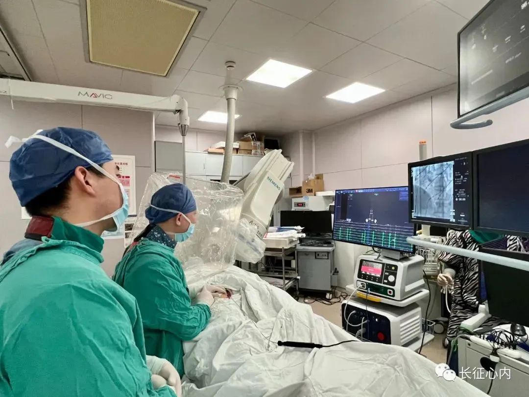 上海长征医院完成本市首例中国心射频消融手术