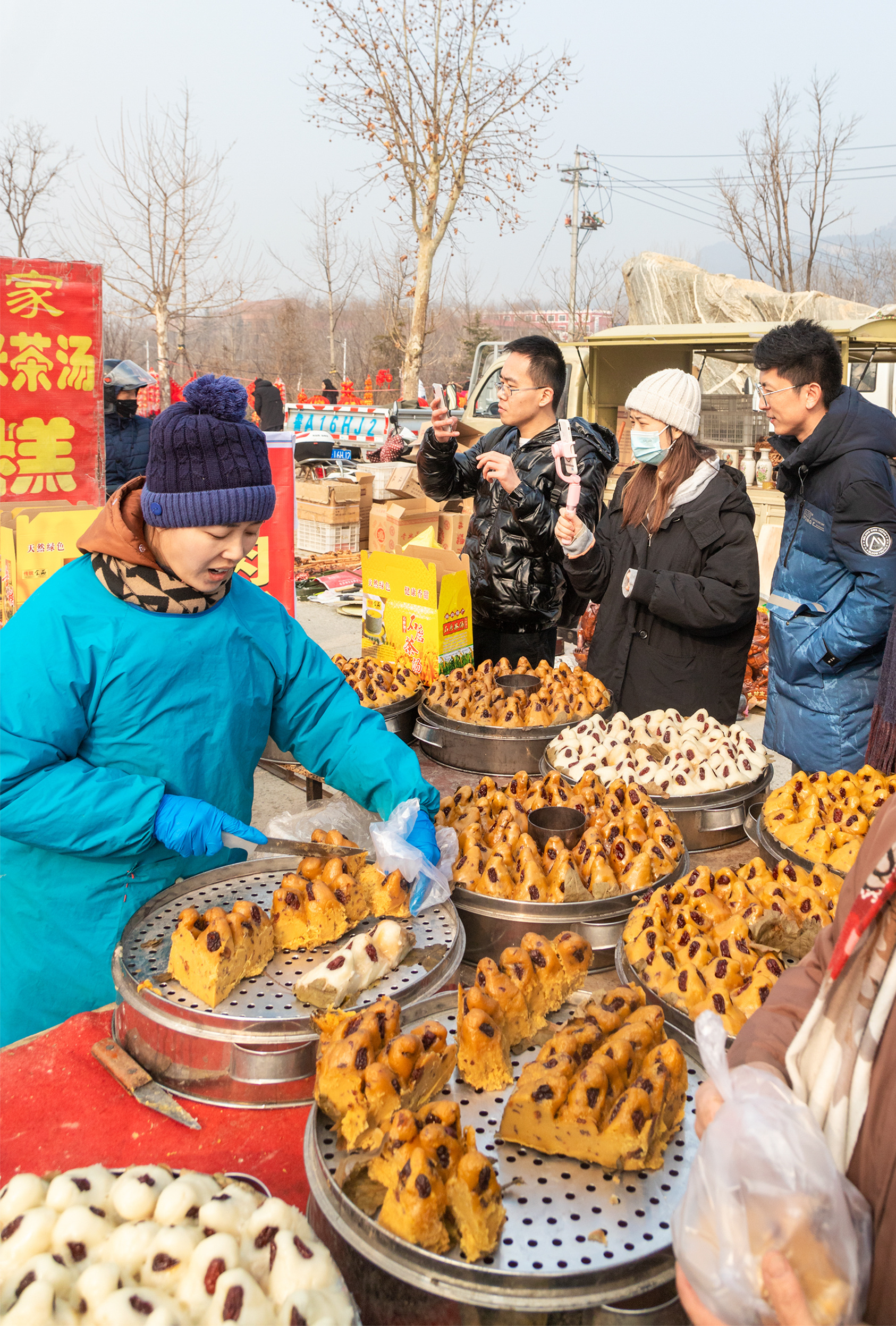 山东赶大集图片