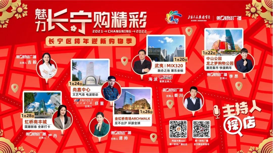 区情｜​跨年迎新购物季~长宁区跨年迎新购物季“主持人探店”活动拉开序幕！ 上观新闻