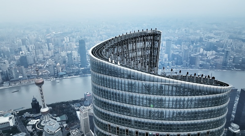 揭秘春晚节目如何在上海空中行云流水78人次5登上海中心楼顶