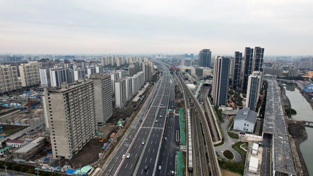 崧泽高架路会给青浦带来什么看看来自徐泾的流量答案