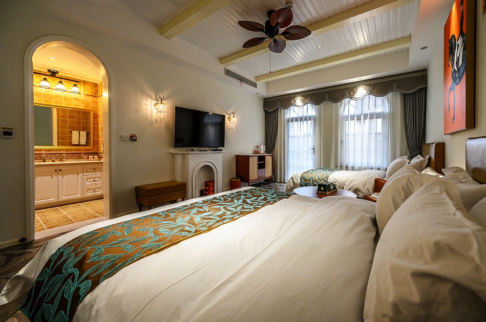 崇明首家地中海风情民宿刷新了颜值新高度