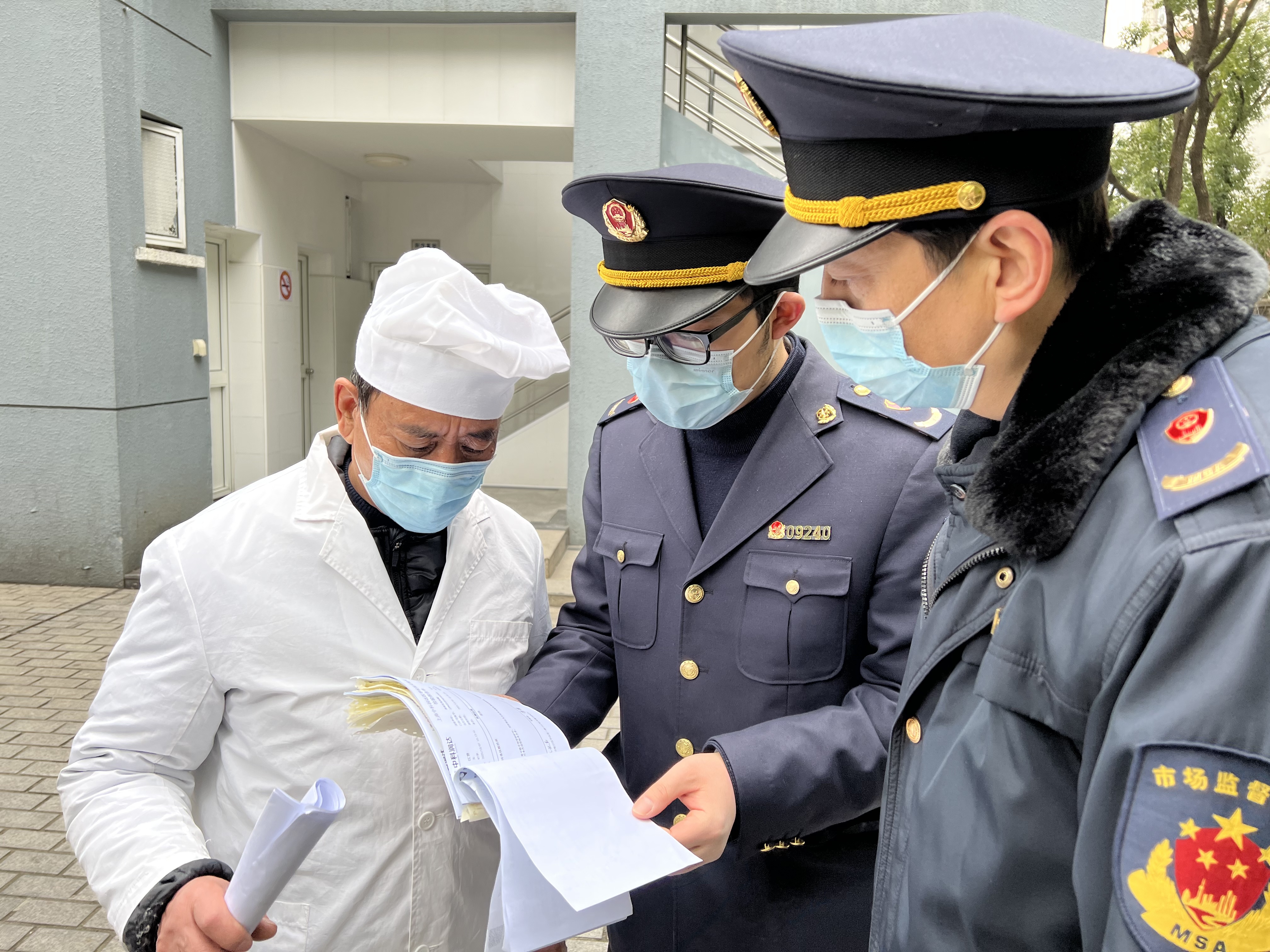 护航开学第一餐虹口开展校园食品安全专项检查