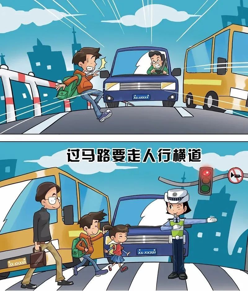 家长们神兽归笼送学路上这些安全注意了吗