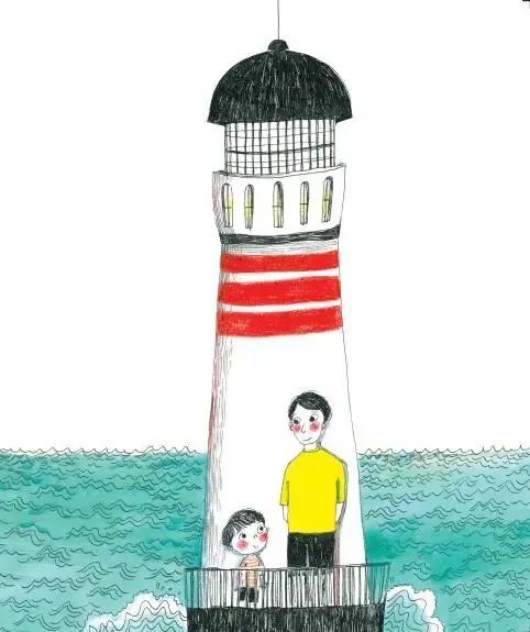 麦吉认真听着灯塔看守人的建议,并且开始每天反复练习泳姿.