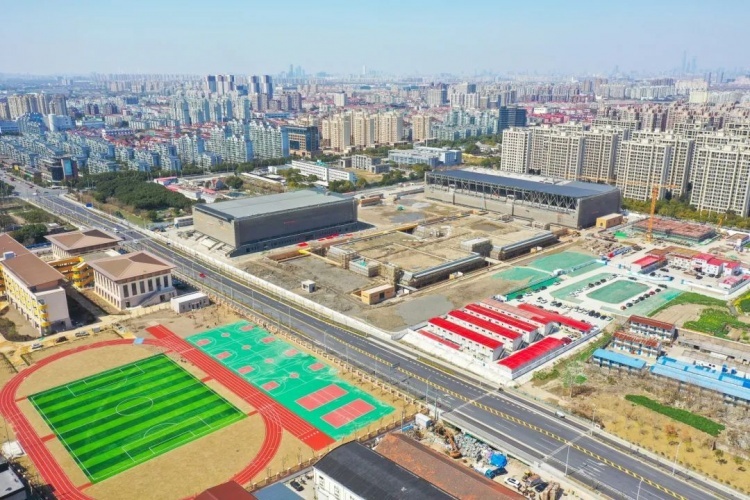 这个体育中心正在加快建设中,带你探现场!