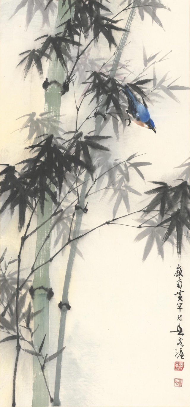 中华艺术宫轻悦读黄幻吾竹鸟趣味十足