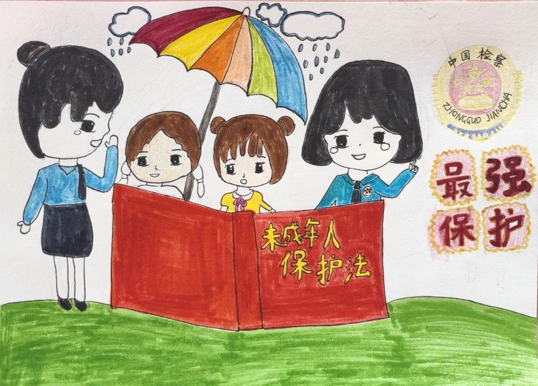 童心手绘画出孩子们心中的法