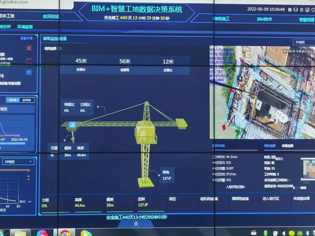 实时云监工高效又安全沪苏湖铁路松江段重难点工程引入智能管理系统
