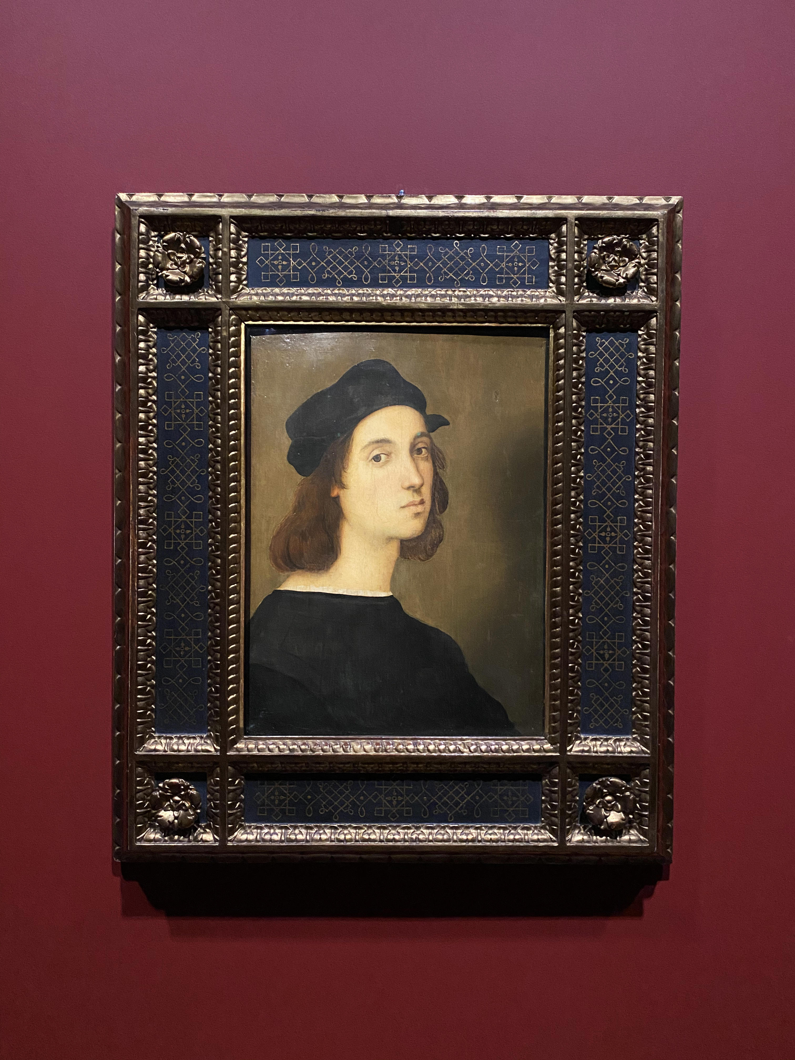 作者不詳　外国人画家 拉斐尔自画像》首次亮相上海，世界顶尖艺术家这样画自己_上观新闻